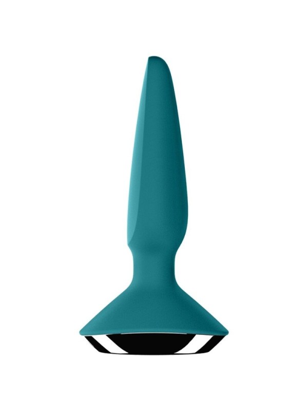SATISFYER - PLUG ILICIOUS 1 PLUG VIBRADOR VERDE