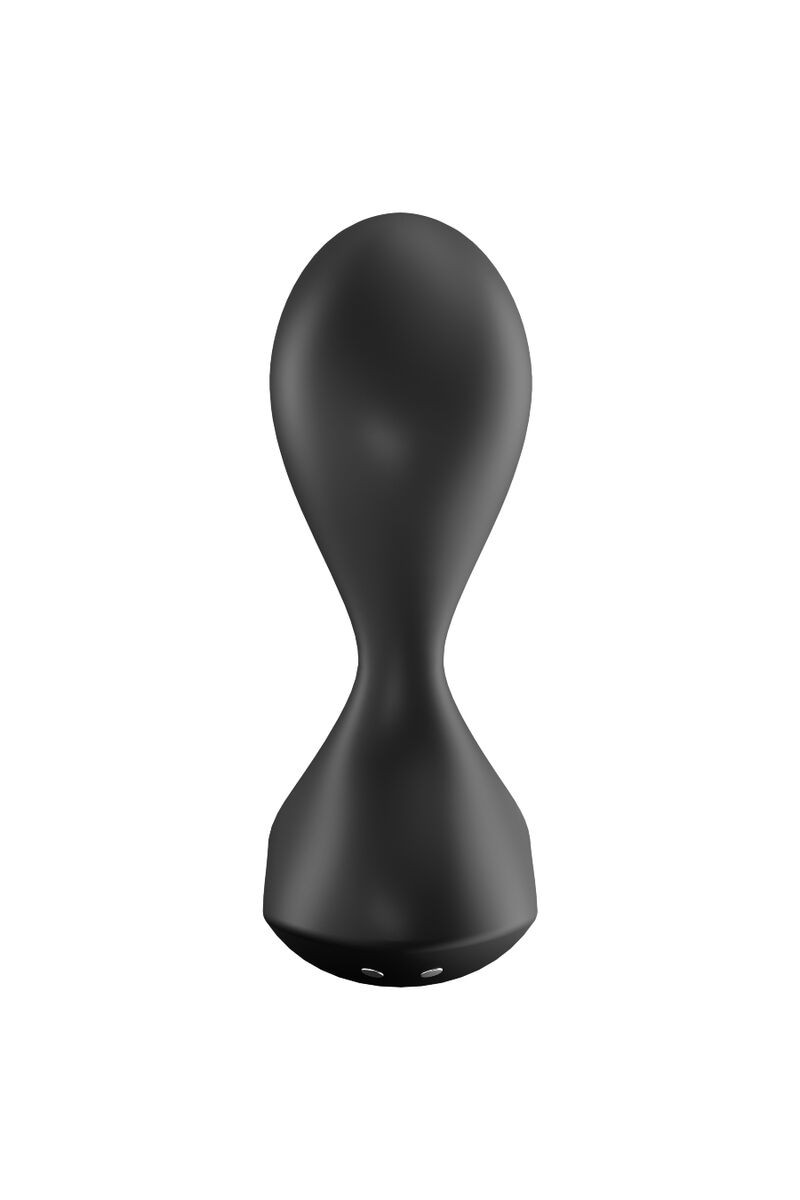 SATISFYER - SWEET SEAL PLUG VIBRADOR APP NEGRO