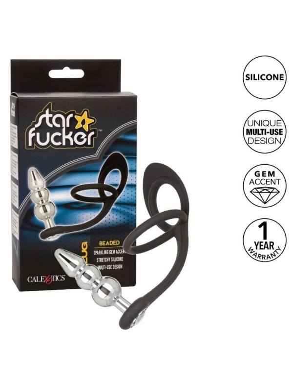 CALIFORNIA EXOTICS - STAR FUCKER BEADED PLUG