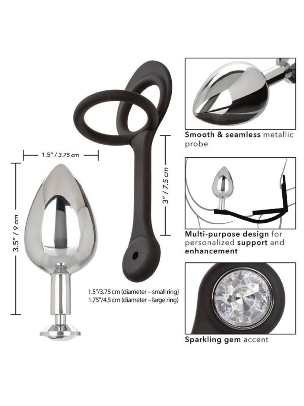 CALIFORNIA EXOTICS - STAR FUCKER XL TEARDROP PLUG