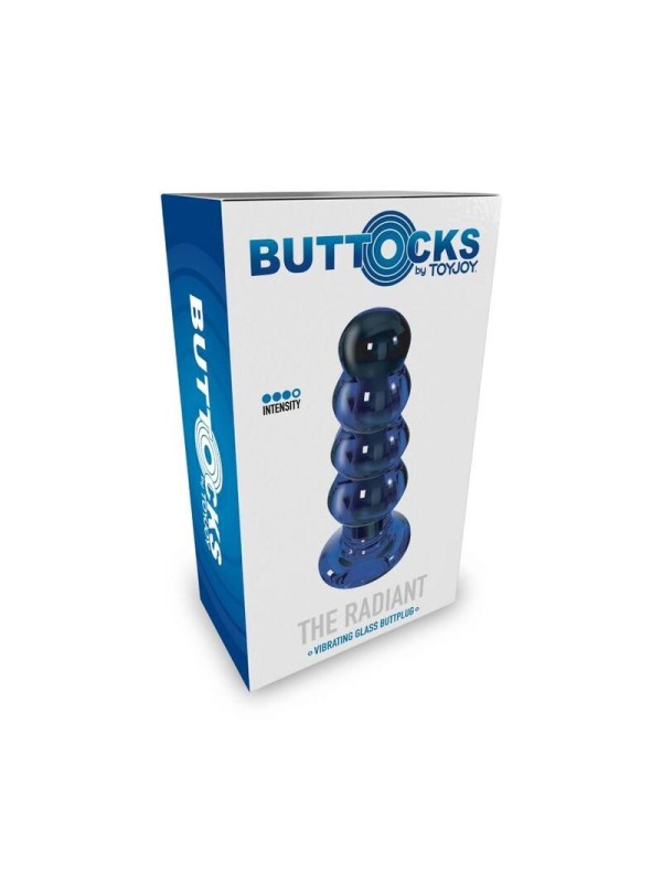 TOYJOY - BUTTOCKS THE RADIANT GLASS BUTTPLUG