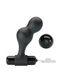 MR PLAY - PLUG ANAL VIBRADOR DE SILICONA NEGRO