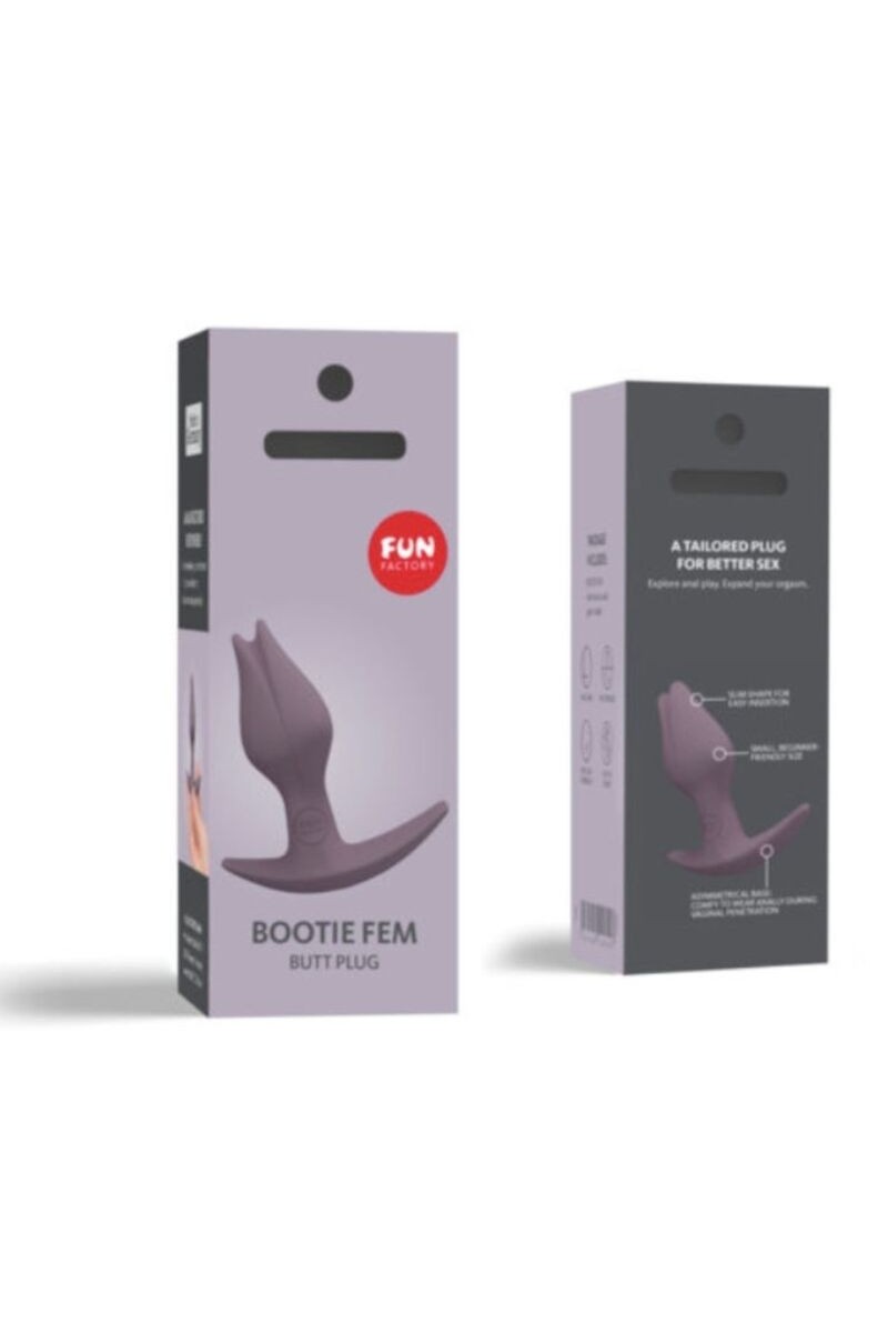 FUN FACTORY - BOTÍN FEM TAUPE OSCURO