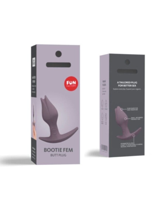 FUN FACTORY - BOTÍN FEM TAUPE OSCURO