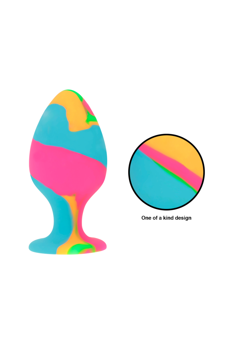 INTENSE - SET PLUG SILICONA MULTICOLOR
