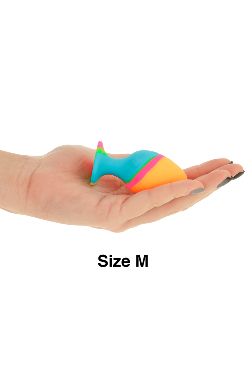 INTENSE - SET PLUG SILICONA MULTICOLOR