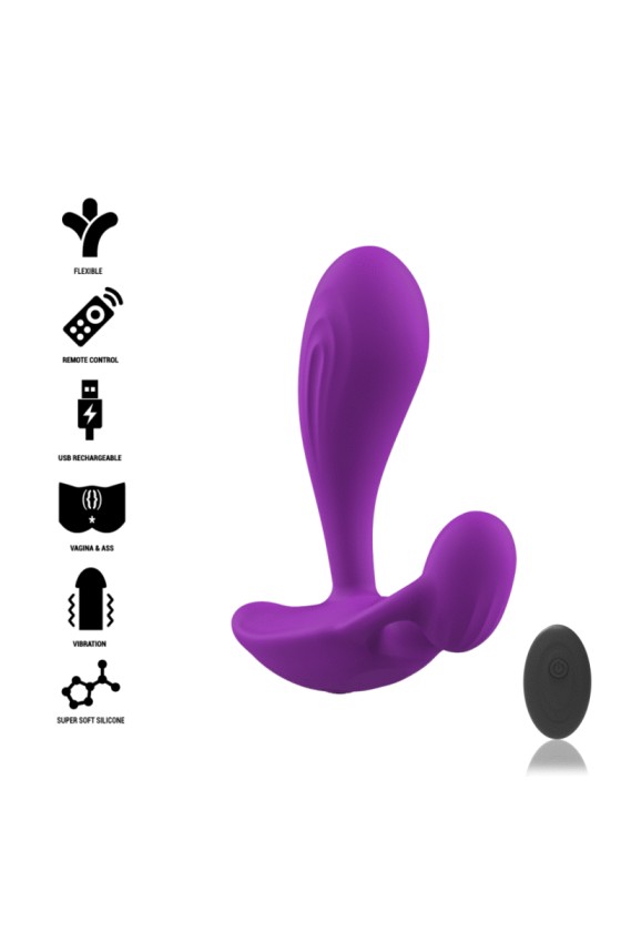 INTENSE - SHELLY PLUG ANAL CONTROL REMOTO MORADO