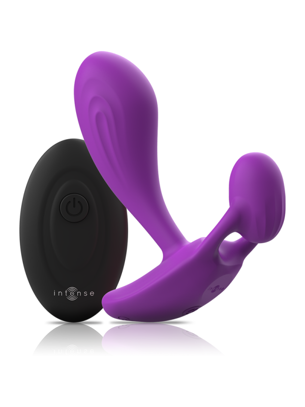 INTENSE - SHELLY PLUG ANAL CONTROL REMOTO MORADO