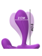 INTENSE - SHELLY PLUG ANAL CONTROL REMOTO MORADO