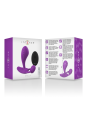 INTENSE - SHELLY PLUG ANAL CONTROL REMOTO MORADO
