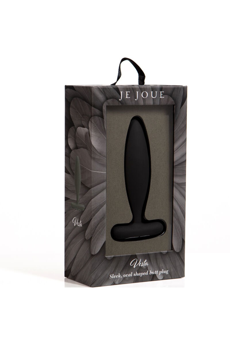 JE JOUE - VESTA PLUG ANAL VIBRADOR NEGRO
