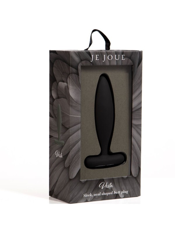 JE JOUE - VESTA PLUG ANAL VIBRADOR NEGRO