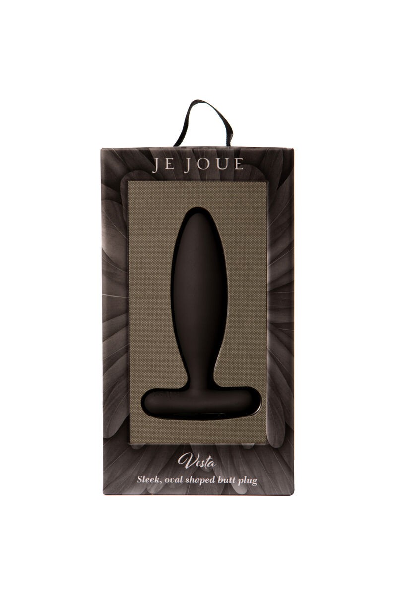 JE JOUE - VESTA PLUG ANAL VIBRADOR NEGRO