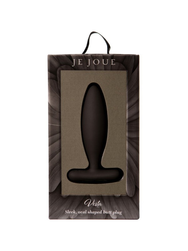 JE JOUE - VESTA PLUG ANAL VIBRADOR NEGRO