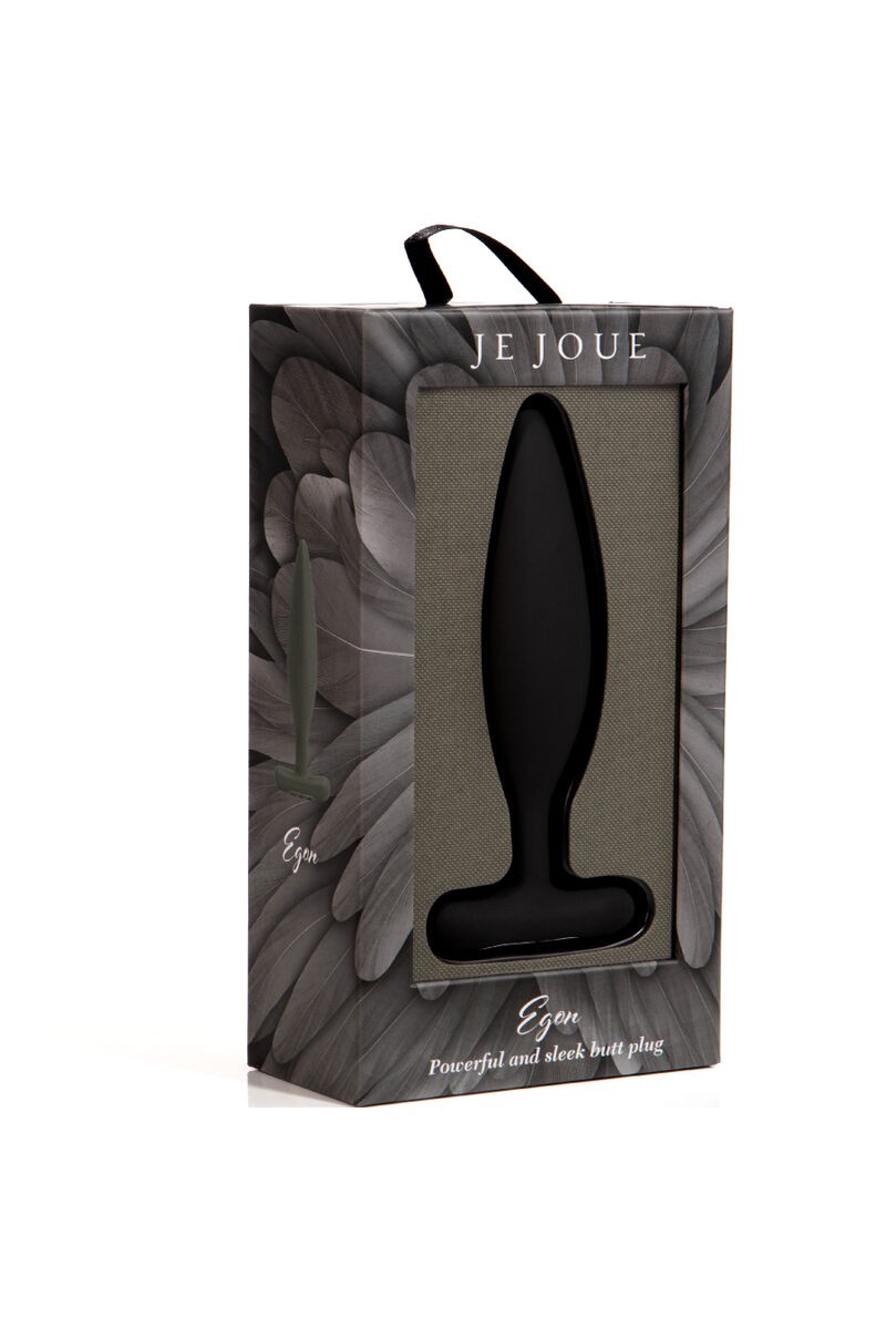 JE JOUE - EGON PLUG ANAL VIBRADOR NEGRO