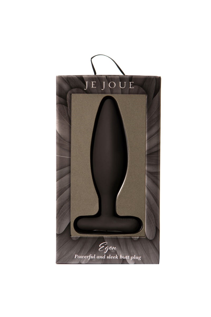 JE JOUE - EGON PLUG ANAL VIBRADOR NEGRO