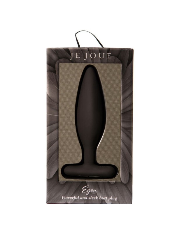 JE JOUE - EGON PLUG ANAL VIBRADOR NEGRO