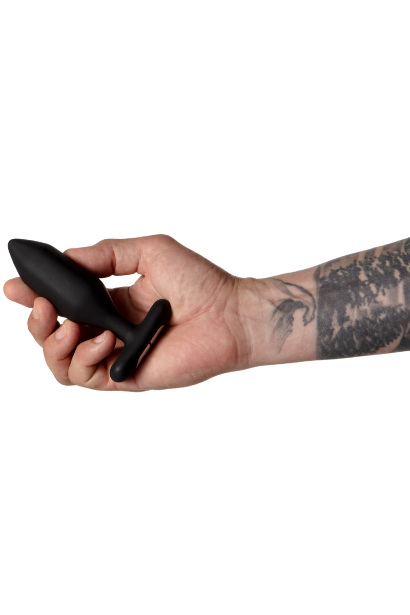 JE JOUE - ONYX PLUG ANAL VIBRADOR NEGRO