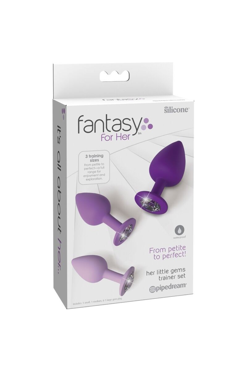 FANTASY FOR HER - SET PLUG ANAL VIOLETA