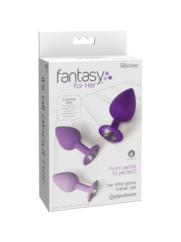 FANTASY FOR HER - SET PLUG ANAL VIOLETA