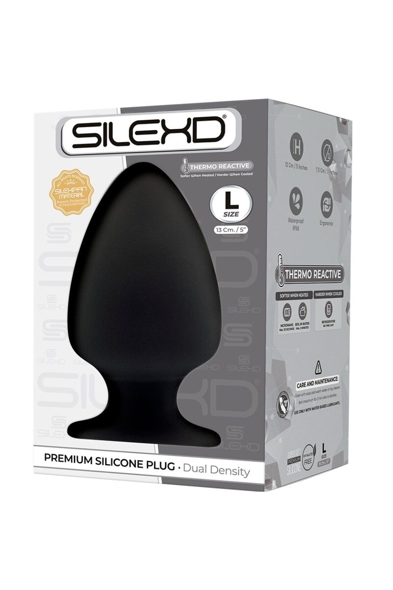 MODEL1 PLUG ANAL SILICONA PREMIUM SILEXPAN PREMIUM TERMORREACTIV L