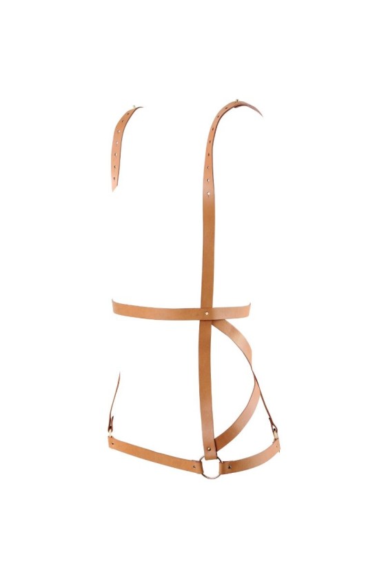 BIJOUX - INDISCRETS MAZE ARNÉS FORMA DE VESTIDO MARRON