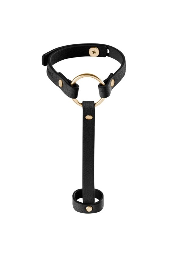 BIJOUX - INDISCRETS MAZE BRAZALETE / ARNÉS PARA MANOS NEGRO