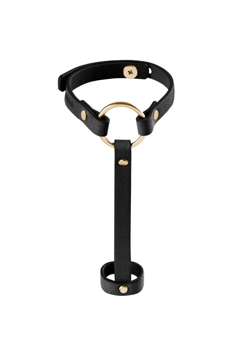 BIJOUX - INDISCRETS MAZE BRAZALETE / ARNÉS PARA MANOS NEGRO