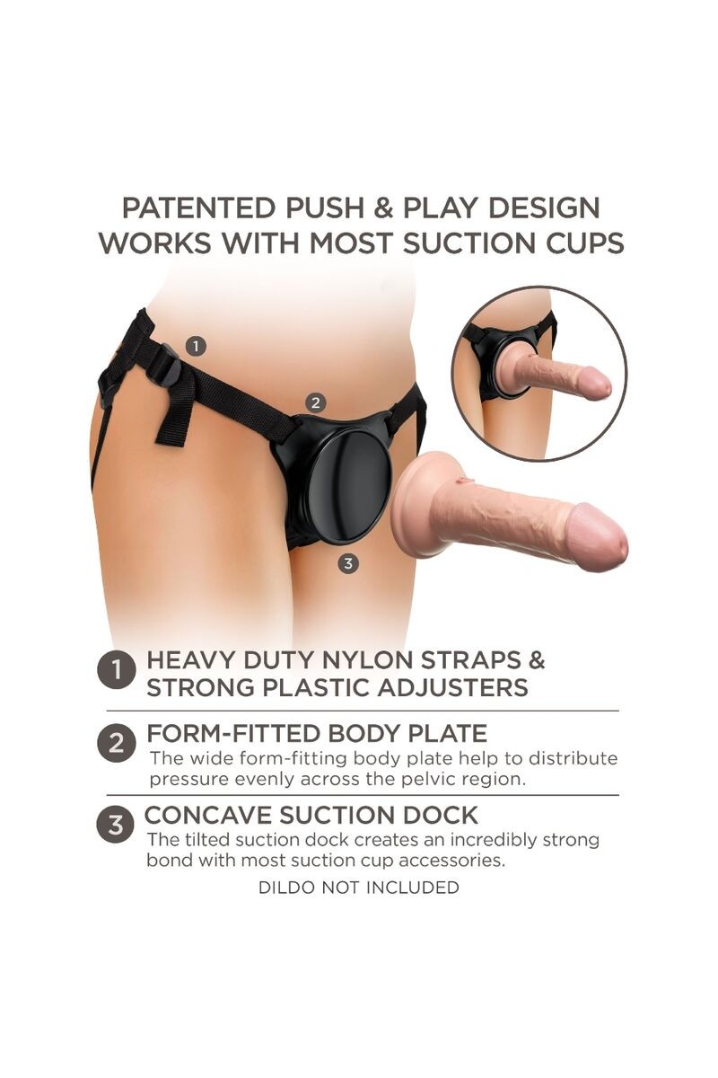 KING COCK - ELITE ARNES AJUSTABLE PARA PRINCIPIANTES