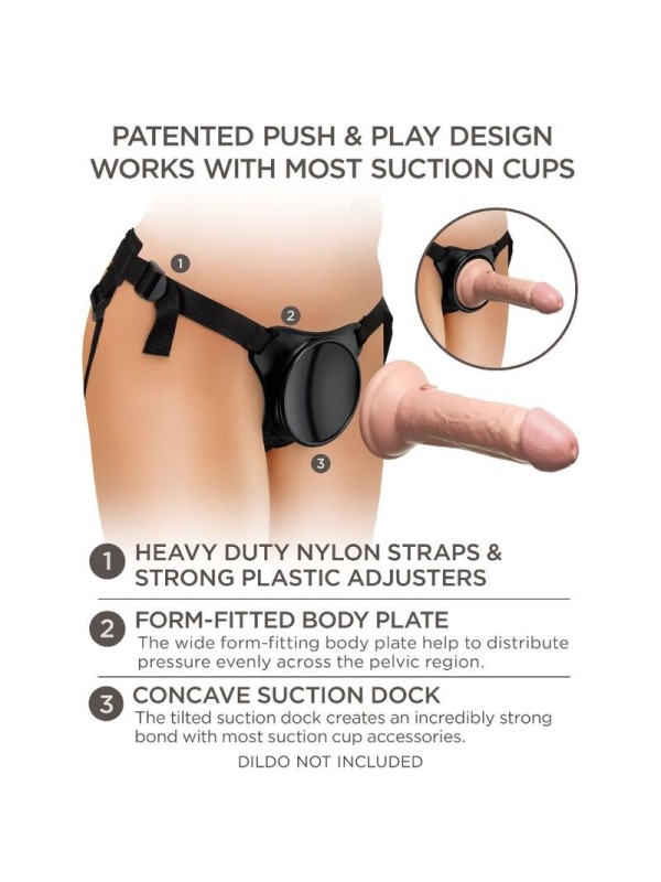 KING COCK - ELITE ARNES AJUSTABLE PARA PRINCIPIANTES