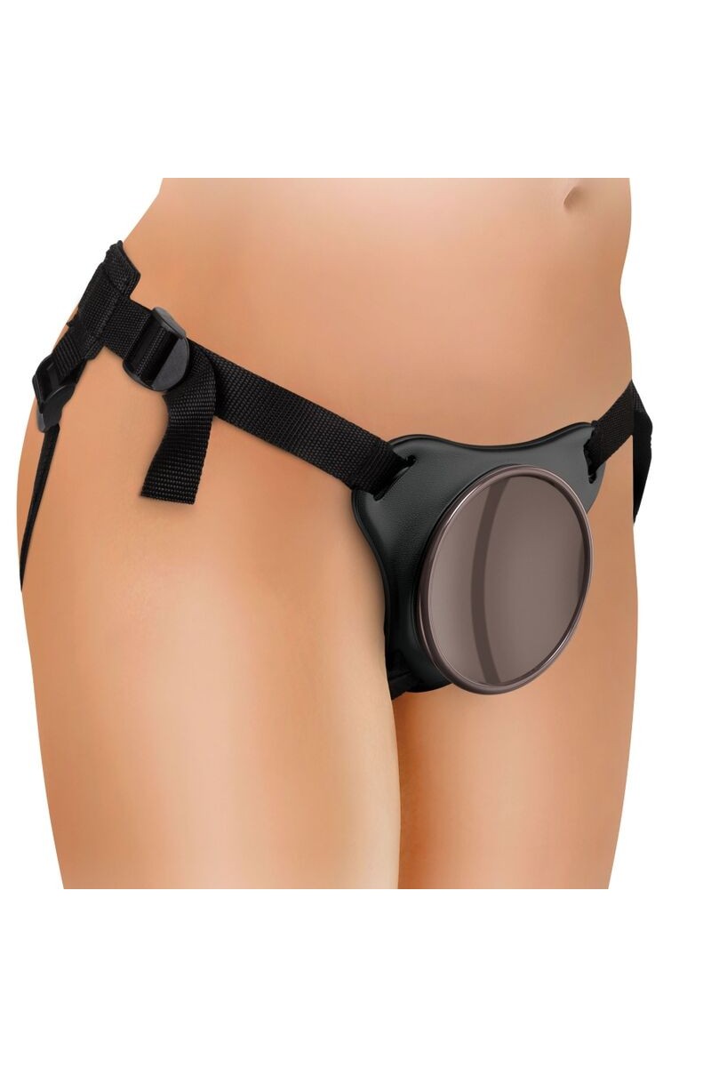 KING COCK -  ARNES AJUSTABLE DELUXE ANILLO  TESTICULOS  DILDO 20.3 CM