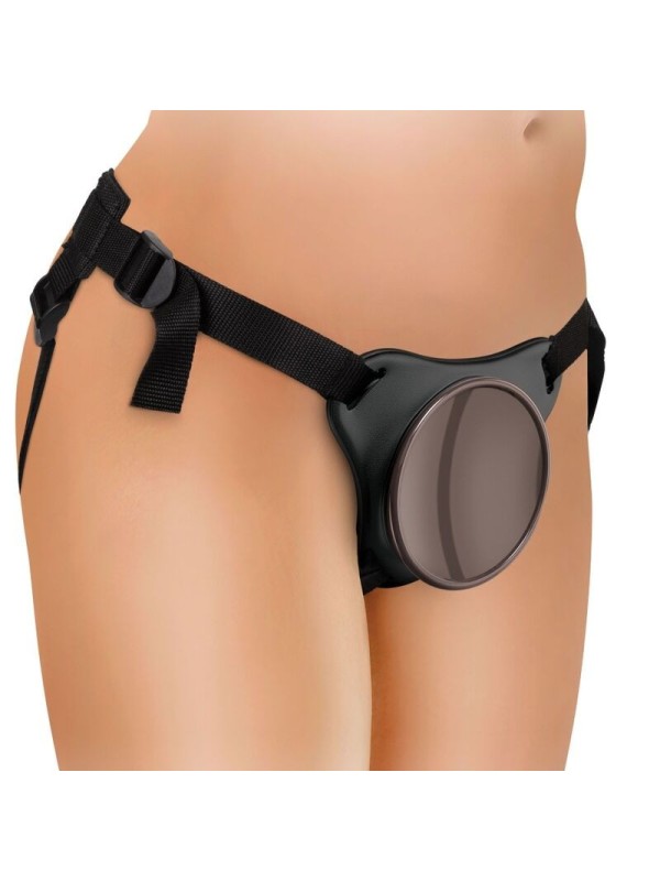 KING COCK -  ARNES AJUSTABLE DELUXE ANILLO  TESTICULOS  DILDO 20.3 CM