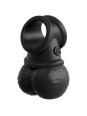 KING COCK -  ARNES AJUSTABLE DELUXE ANILLO  TESTICULOS  DILDO 20.3 CM