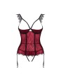 OBSESSIVE - DENISSA CORSET Y TANGA XS/S