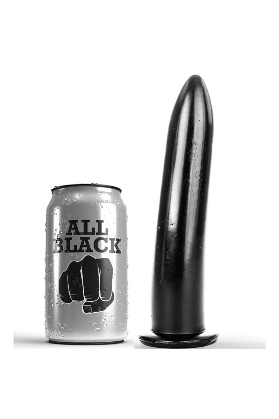 ALL BLACK - DILATADOR ANAL Y VAGINAL 20 CM