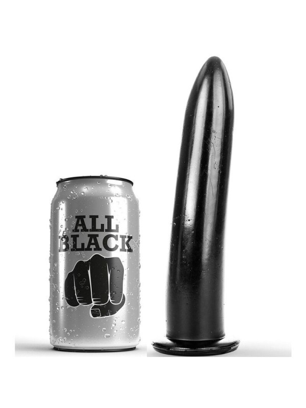 ALL BLACK - DILATADOR ANAL Y VAGINAL 20 CM