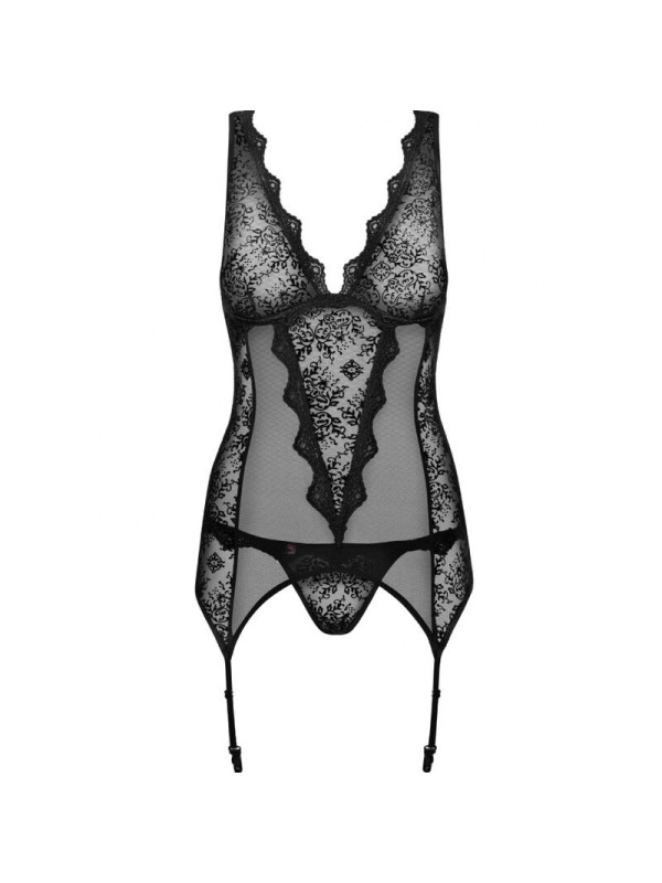 OBSESSIVE - EMPERITA CORSET & TANGA XXL