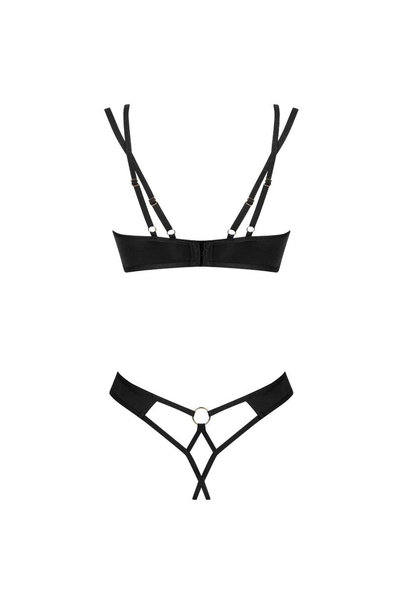 OBSESSIVE - NESARI SET DOS PIEZAS CROTCHLESS M/L
