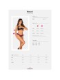 OBSESSIVE - NESARI SET DOS PIEZAS CROTCHLESS XL/XXL