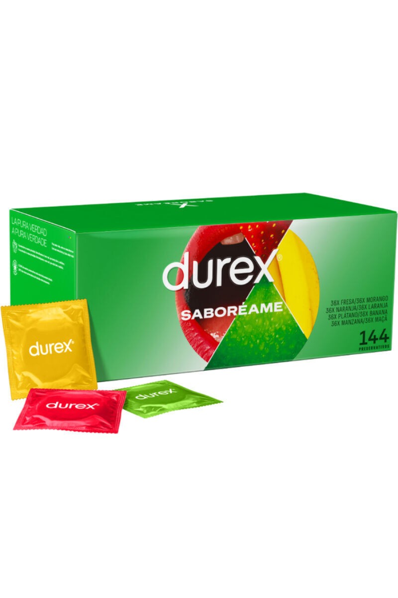 DUREX - PLEASURE FRUITS 144 UNIDADES