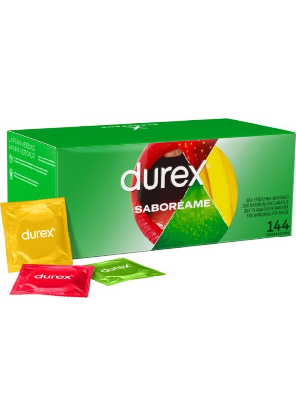 DUREX - PLEASURE FRUITS 144 UNIDADES