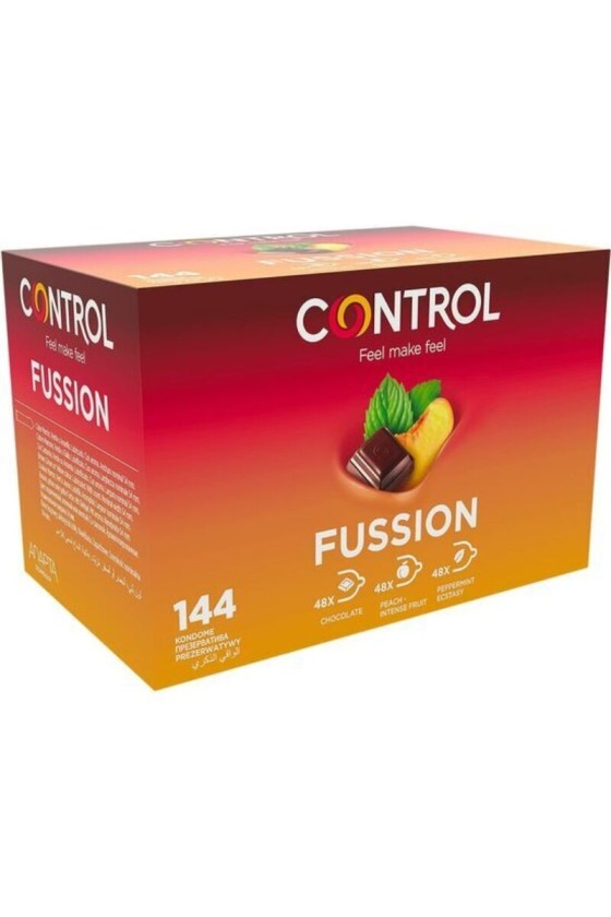 CONTROL - ADAPTA FUSSION PRESERVATIVOS 144 UNIDADES