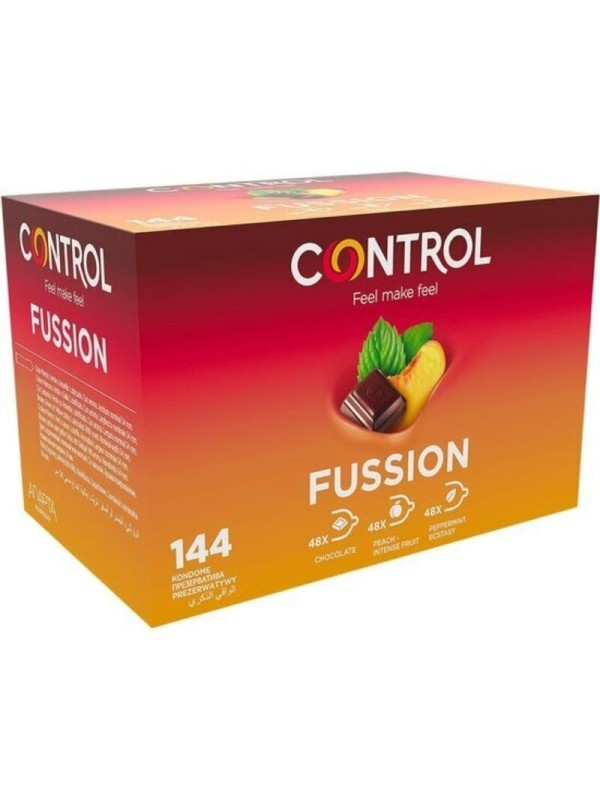 CONTROL - ADAPTA FUSSION PRESERVATIVOS 144 UNIDADES