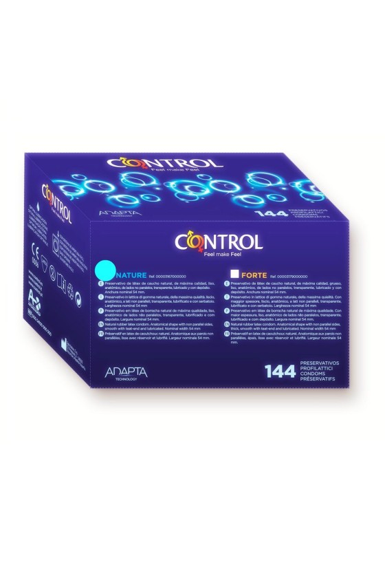 CONTROL - ADAPTA NATURE PRESERVATIVOS 144 UNIDADES