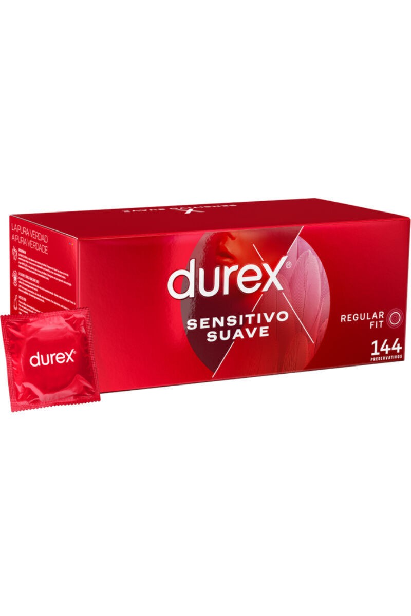 DUREX - SENSITIVO SUAVE 144 UNIDADES