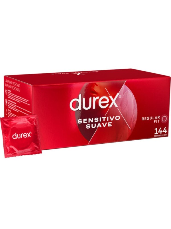 DUREX - SENSITIVO SUAVE 144 UNIDADES