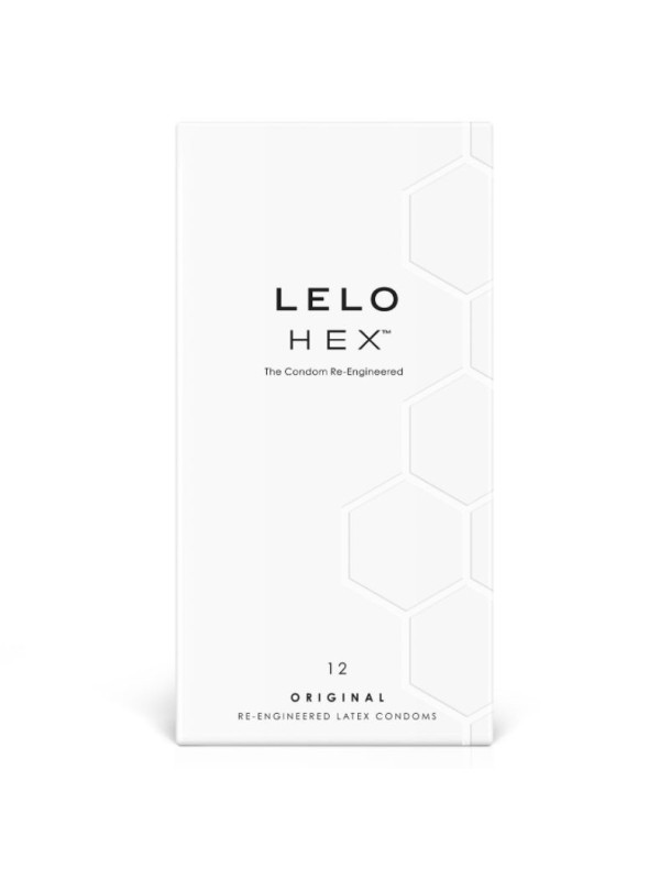 LELO - HEX PRESERVATIVO CAJA 12 UDS