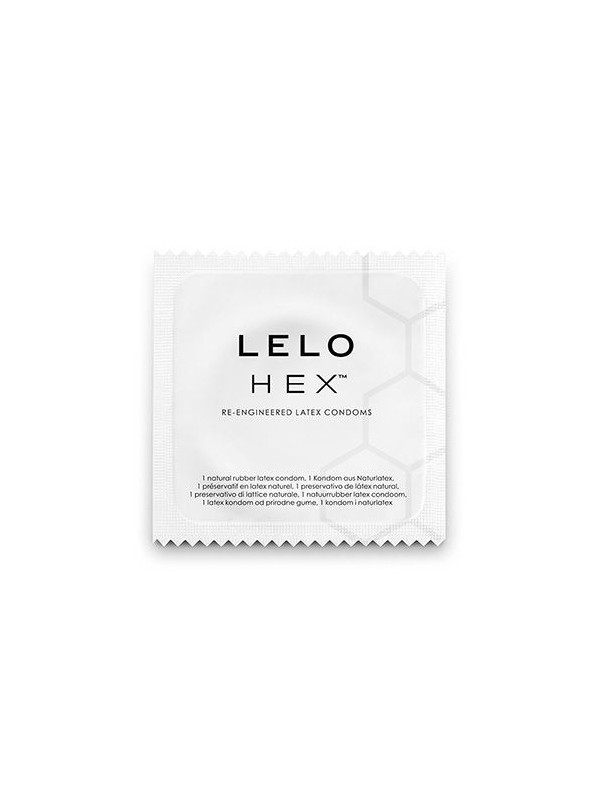 LELO - HEX PRESERVATIVO CAJA 12 UDS