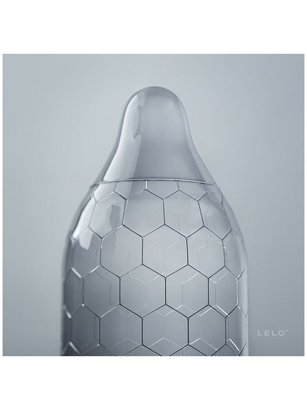 LELO - HEX PRESERVATIVO CAJA 12 UDS