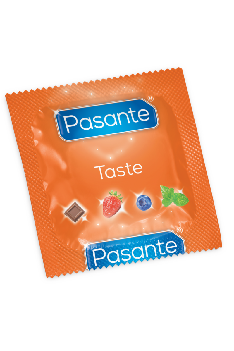 PASANTE - PRESERVATIVOS SABORES 144 UNIDADES